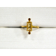 ANILLO CITRINO Y GRANATES NATURALES