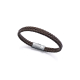 PULSERA HOMBRE CUERO MARRON