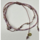 PULSERA CORDON ROSA