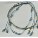 PULSERA CORDON AZUL