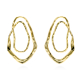 PENDIENTES DORADOS GUGGENHEIM