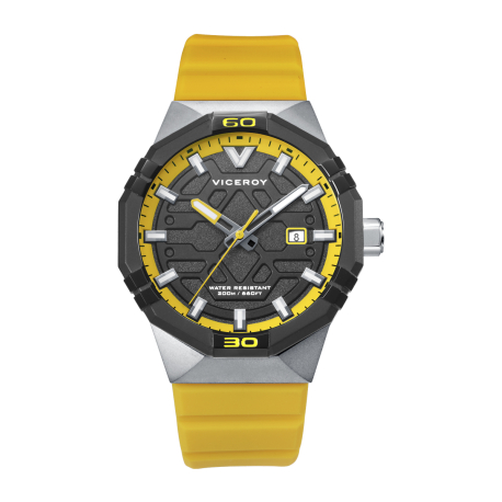 RELOJ AMARILLO