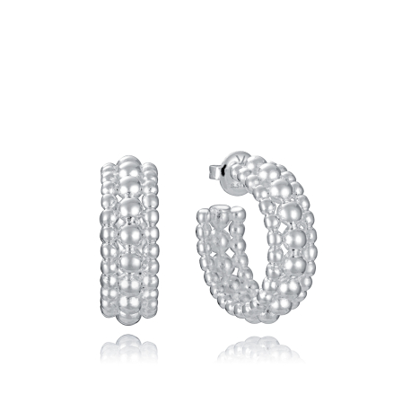 PENDIENTES ARO BOLITAS