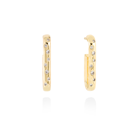 PENDIENTES ARO DORADO