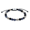 PULSERA ONIX Y DUMORTIERITA