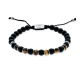 PULSERA ONIX Y OJO DE TIGRE