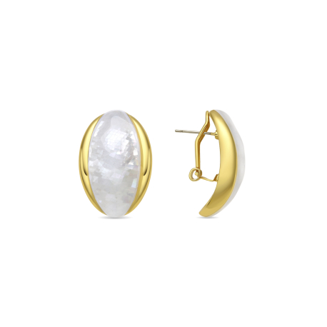 PENDIENTES DORADOS NACAR