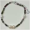 PULSERA PERLAS Y COLORES