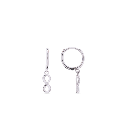 PENDIENTES ARO INFINITO