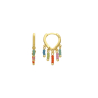 PENDIENTES ARO COLORES