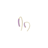 PENDIENTES BARRA LILA