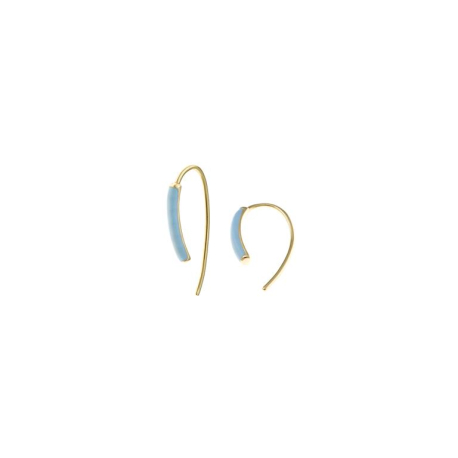 PENDIENTES BARRA AZUL