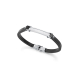 PULSERA CUERO Y ACERO
