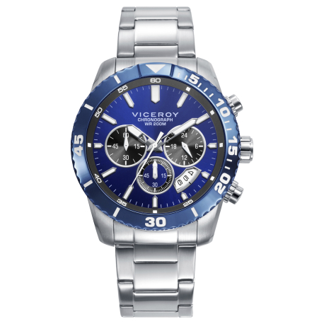 RELOJ CRONO ACERO