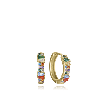 PENDIENTES ARO COLORES