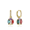 PENDIENTES CIRCONITAS COLORES