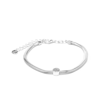 PULSERA PLATA MALLA