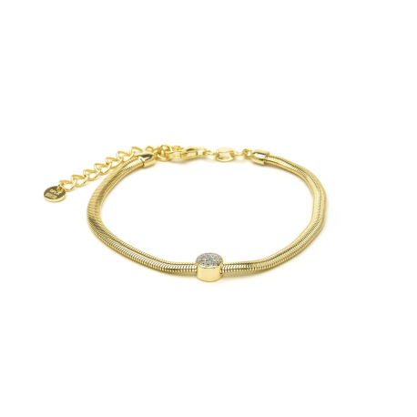 PULSERA DORADA MALLA