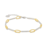 PULSERA PLATA Y DORADA