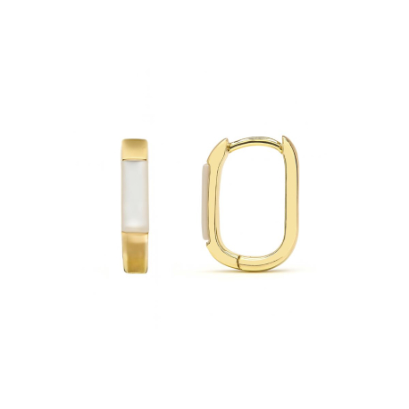 PENDIENTES ARO DORADO
