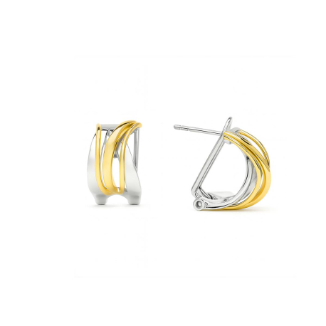 PENDIENTES PLATA Y DORADOS