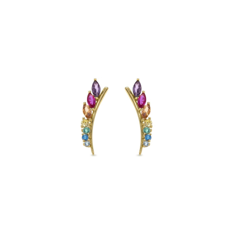 PENDIENTES TREPADORES COLORES