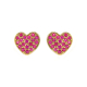 PENDIENTES CORAZON 