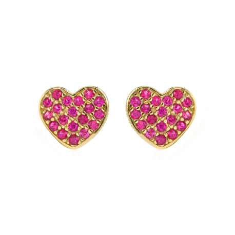 PENDIENTES CORAZON 