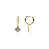 PENDIENTES ARO TREBOL
