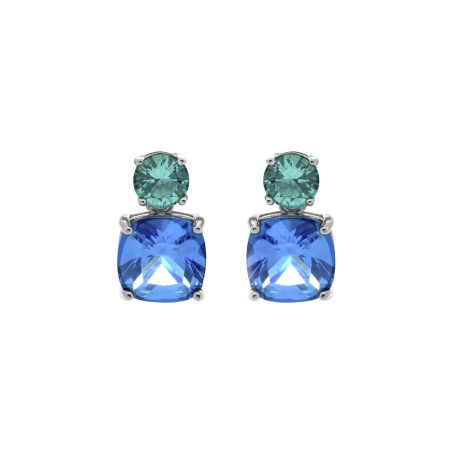 PENDIENTES AZUL Y VERDE