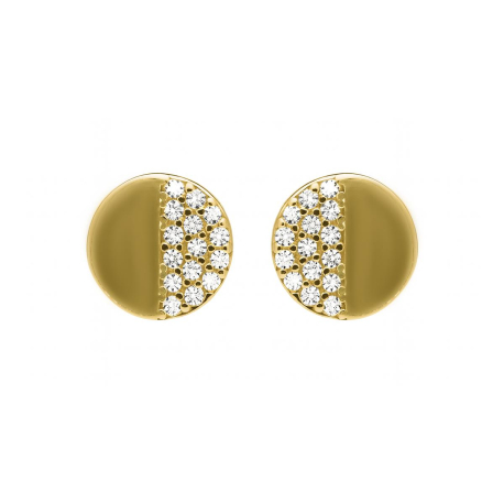 PENDIENTES DORADO CIRCULO