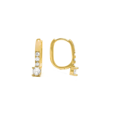 PENDIENTES ARO CON CIRCONITAS