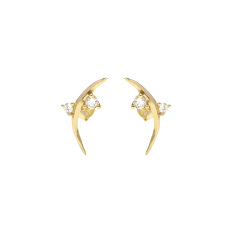 PENDIENTES TREPADORES DORADOS