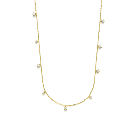 COLLAR DORADO CIRCONITAS