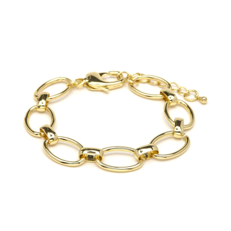 PULSERA ESLABONES DORADOS