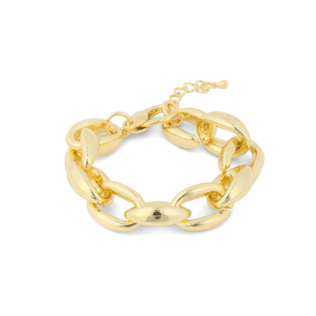 PULSERA ESLABONES DORADOS