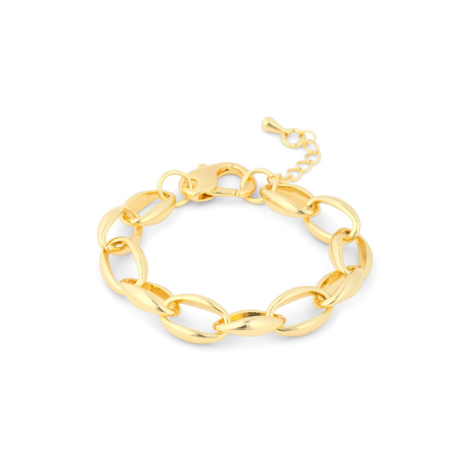 PULSERA ESLABONES DORADOS