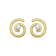 PENDIENTES DORADOS ESPIRAL