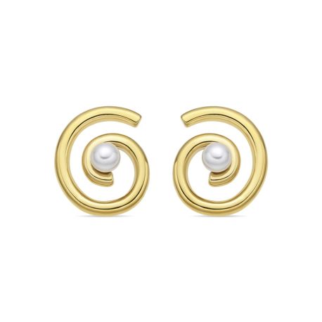 PENDIENTES DORADOS ESPIRAL