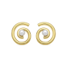 PENDIENTES DORADOS ESPIRAL