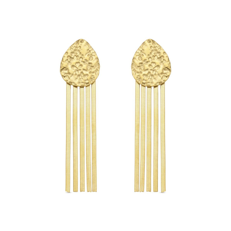 PENDIENTES DORADOS LARGOS