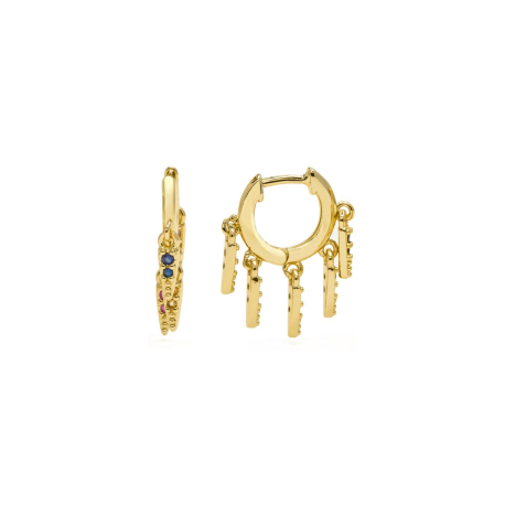 PENDIENTES ARO COLORES