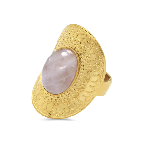 ANILLO PIEDRA ROSA