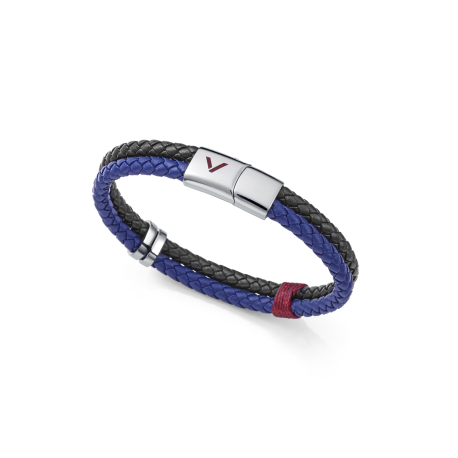 PULSERA CUERO Y ACERO