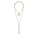 COLLAR CUERO Y PIEDRAS