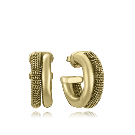 PENDIENTES ARO DORADOS