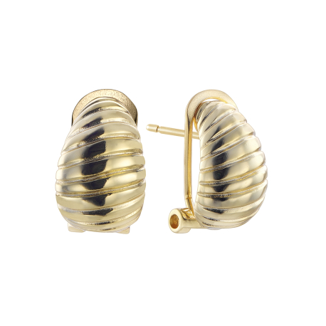 PENDIENTES DORADOS GALLONES