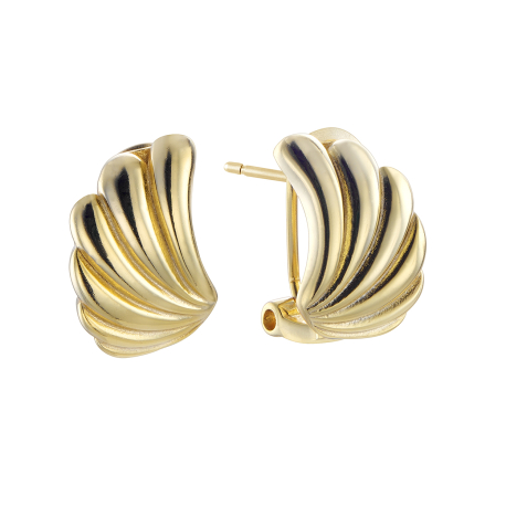 PENDIENTES DORADOS GALLONADOS