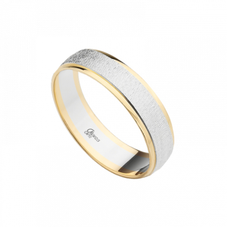 ALIANZA ORO BLANCO Y AMARILLO