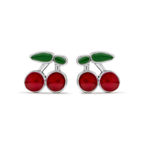 PENDIENTES CEREZAS
